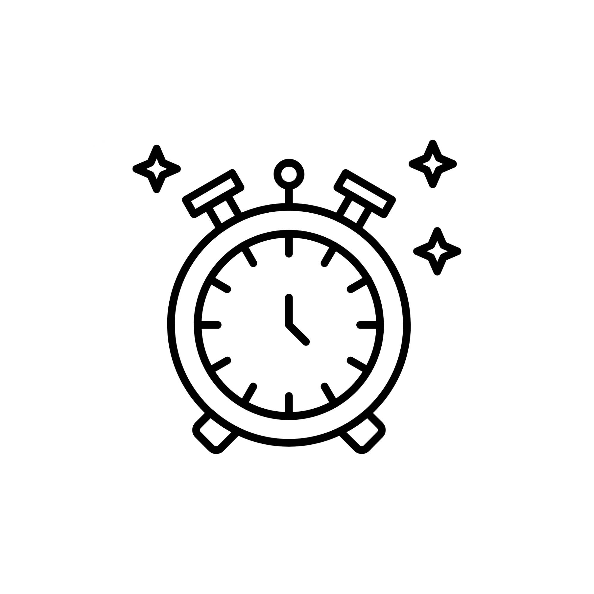 An alarm clock